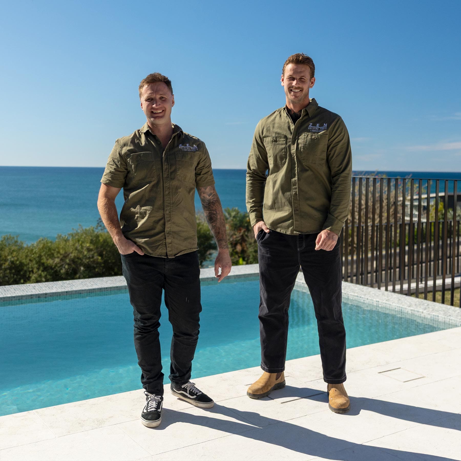 Joel & Luke profile picture - Zen Building, Pools & Landscapes