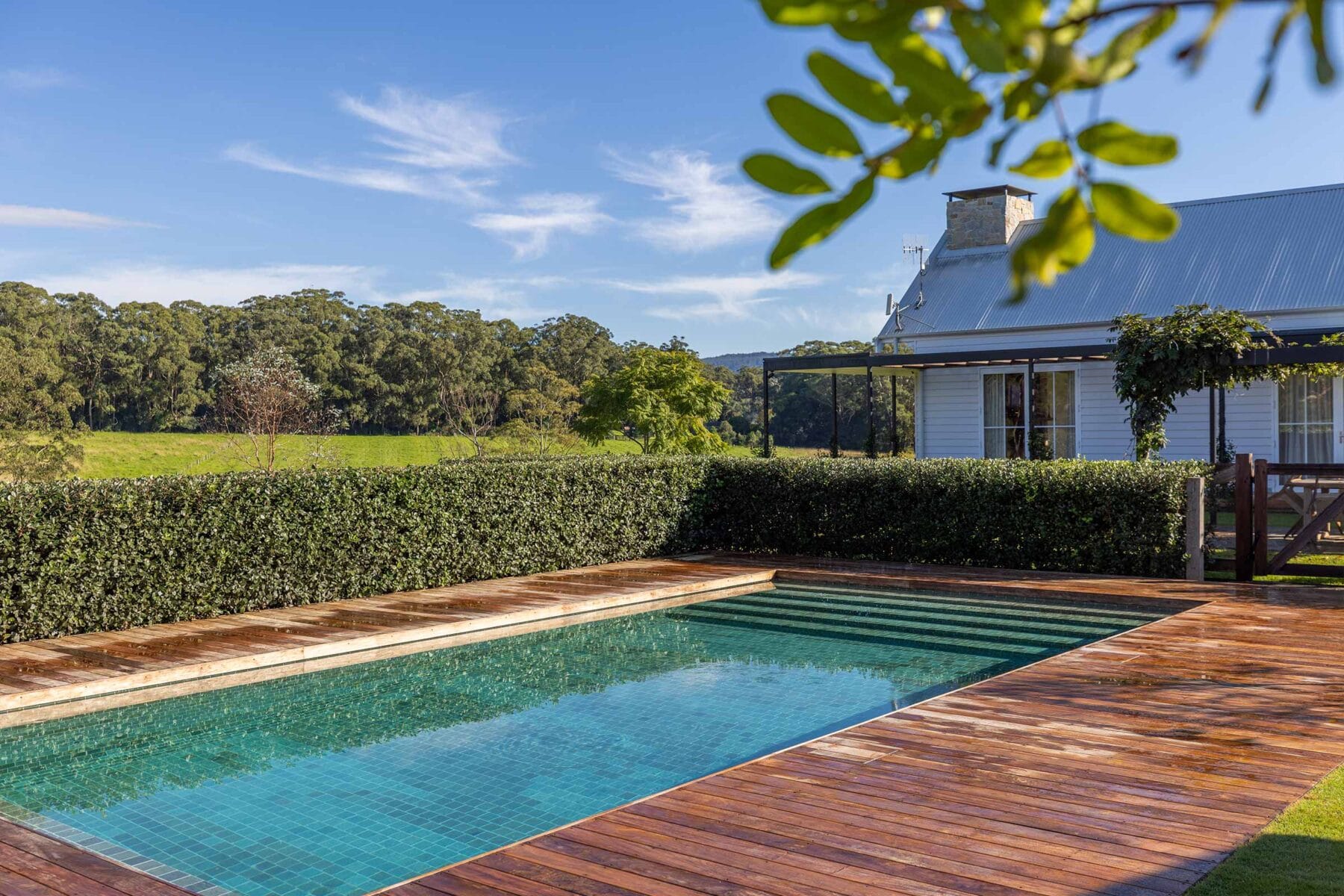 Project Beach (Berry, South Coast, NSW) - pool area and decking