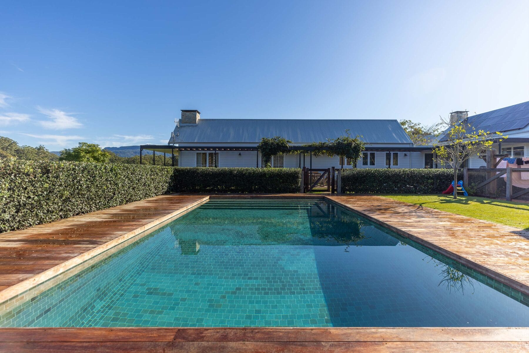 Project Beach (Berry, South Coast, NSW) - pool area and decking