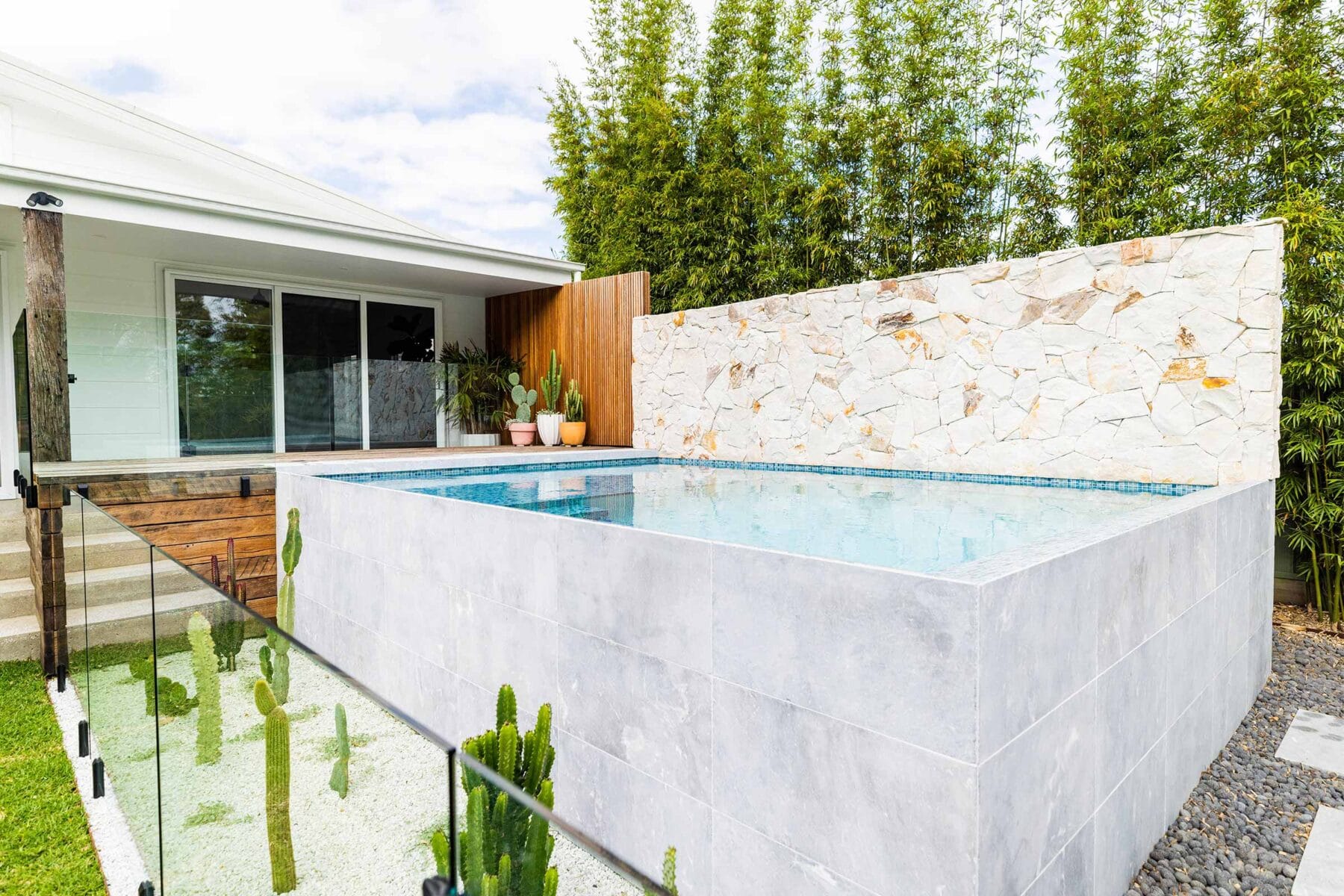 Project Discovery (Shoalhaven Heads, South Coast, NSW) - pool area