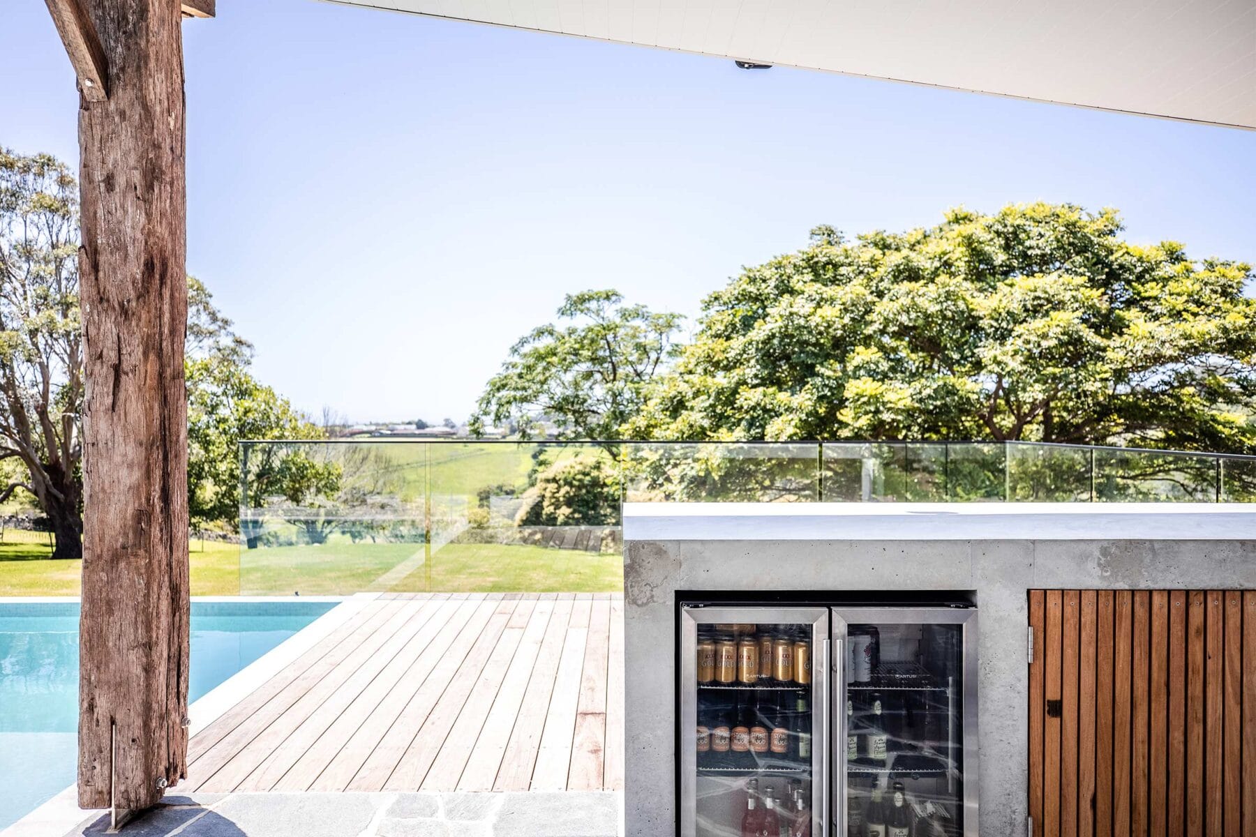 Project Jerrara (Jerrara, South Coast, NSW) - under cover BBQ area