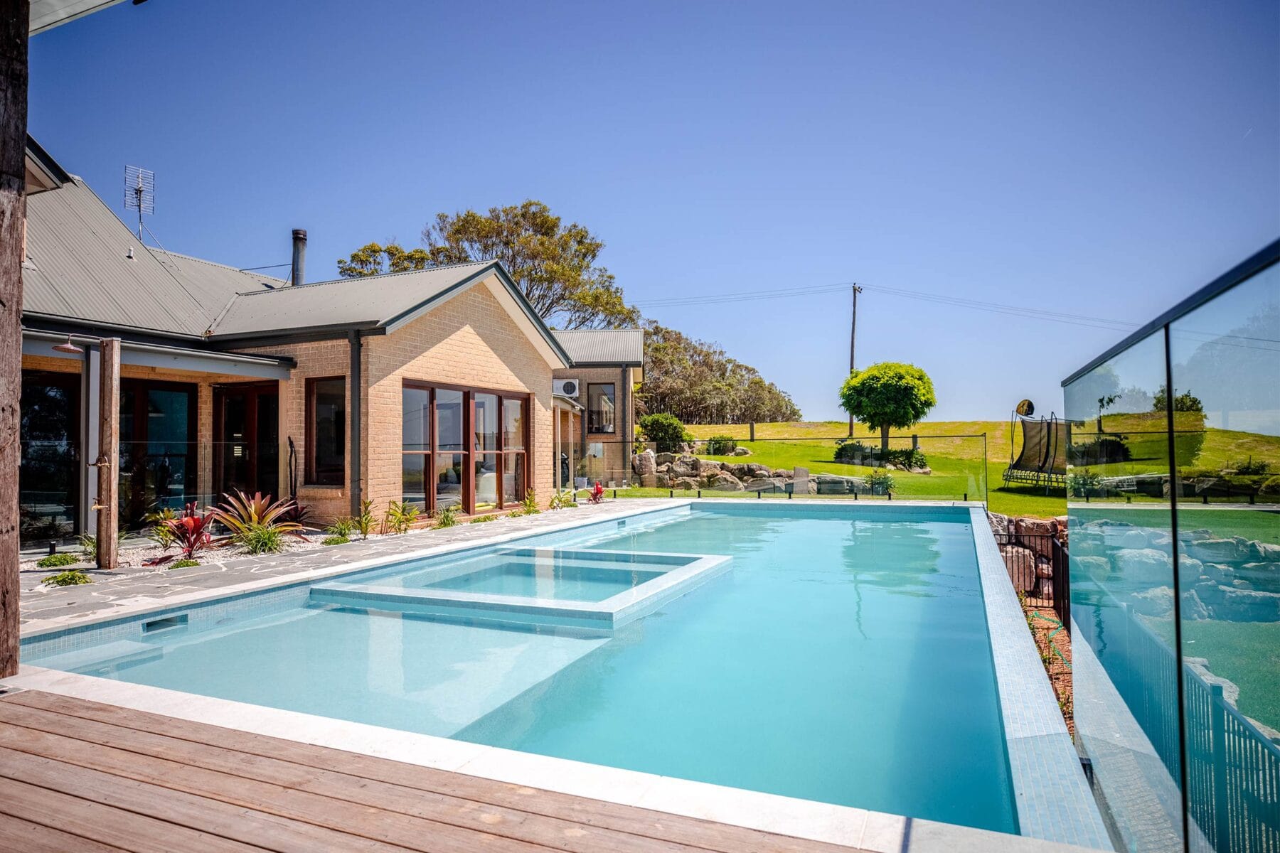 Project Jerrara (Jerrara, South Coast, NSW) - pool area