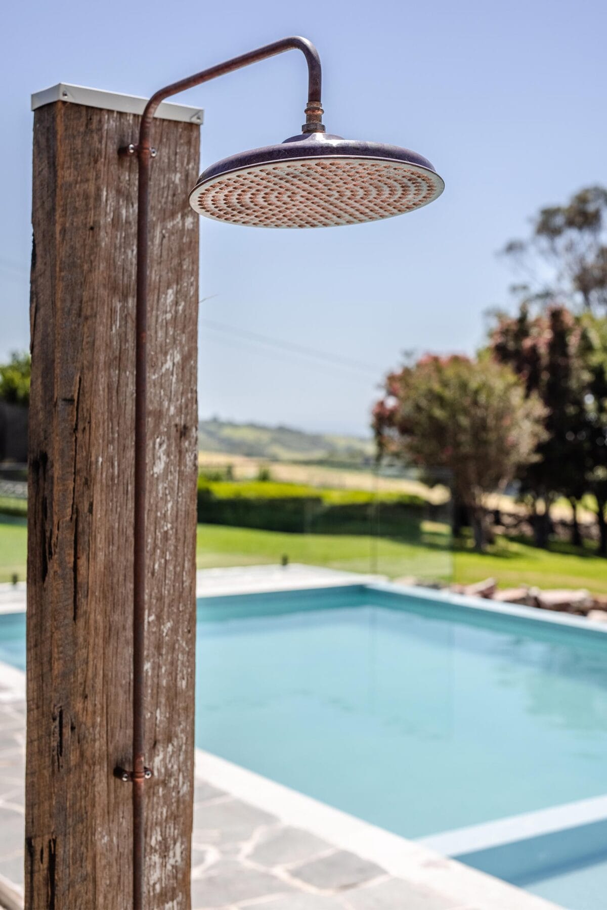 Project Jerrara (Jerrara, South Coast, NSW) - outdoor shower
