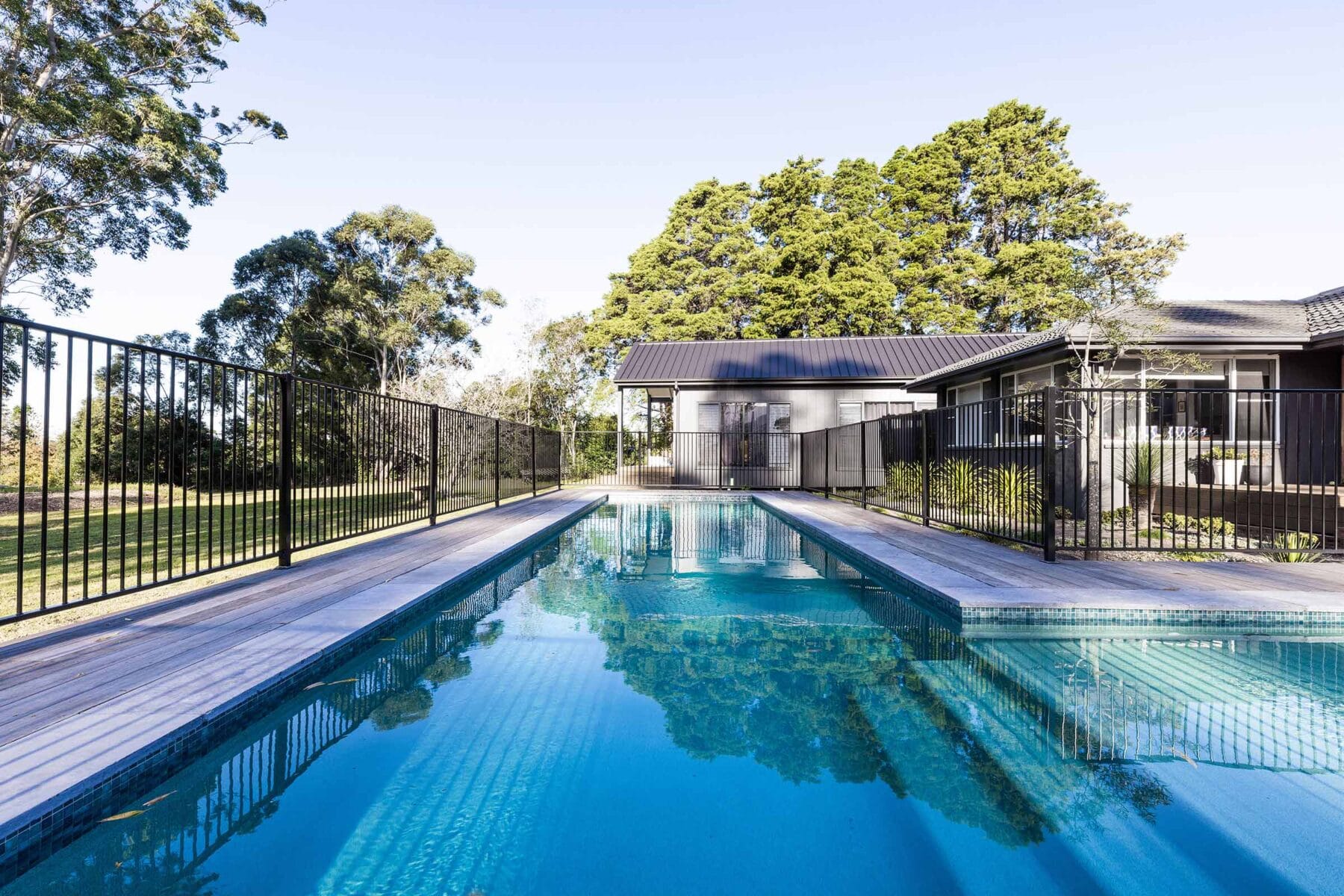 Project Kangaroo (Berry, South Coast, NSW) - pool area, decking and fencing
