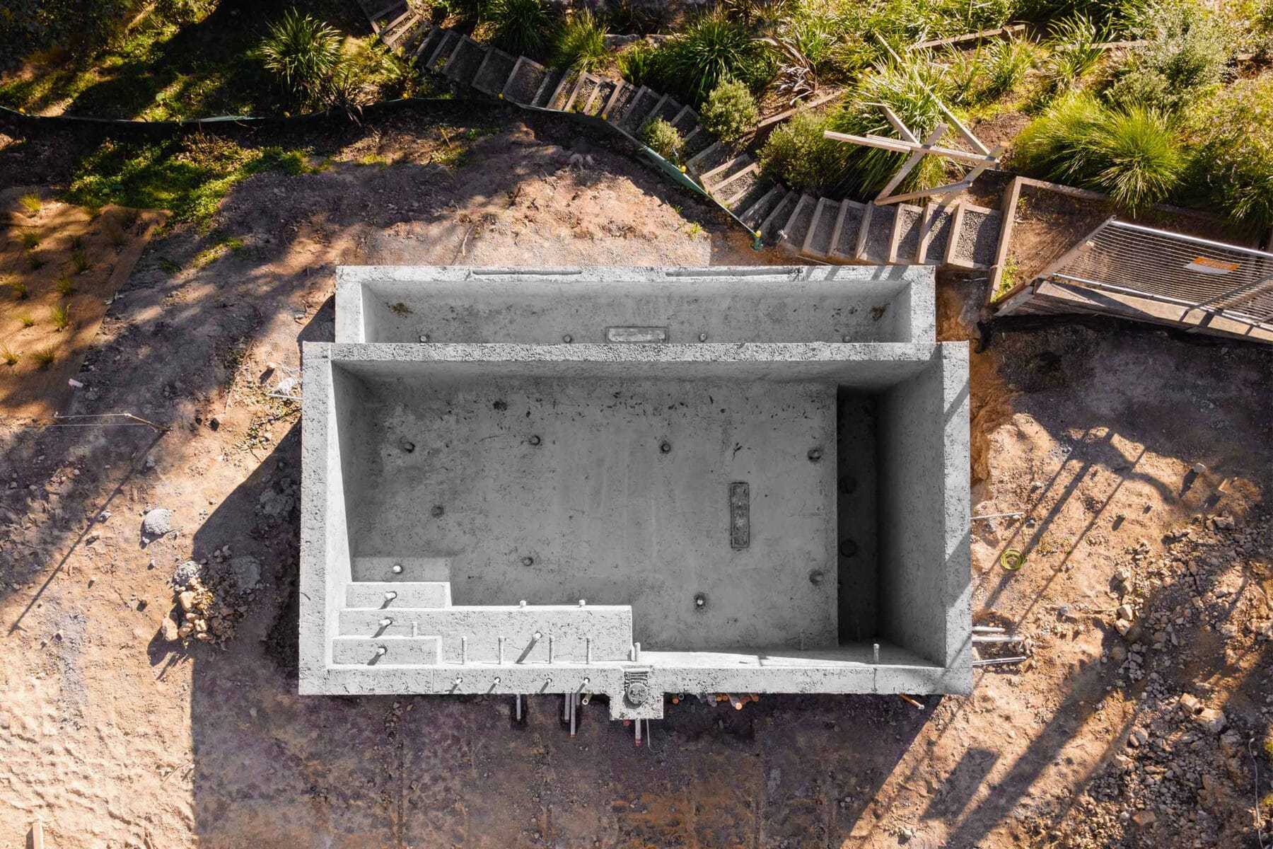 Project Pullman (Berry, South Coast, NSW) - concrete pool construction