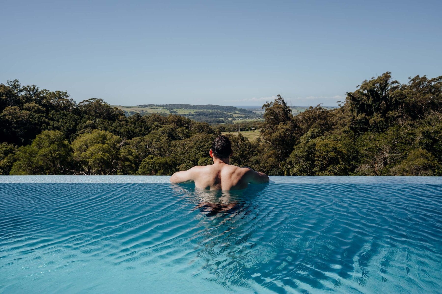Project Quarter (Jamberoo, South Coast, NSW) - infinity pool view