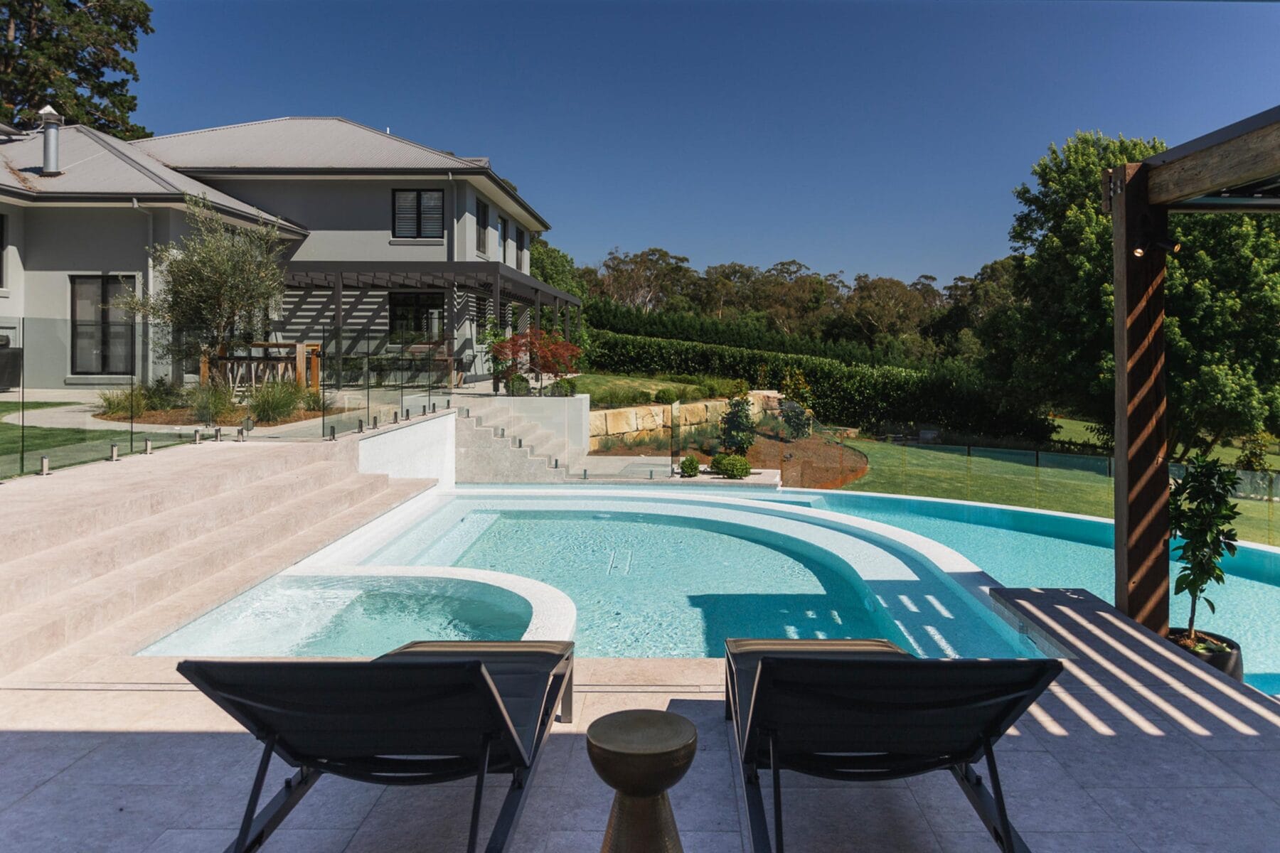 Project Range (Mittagong, Southern Highlands, NSW) - pool area