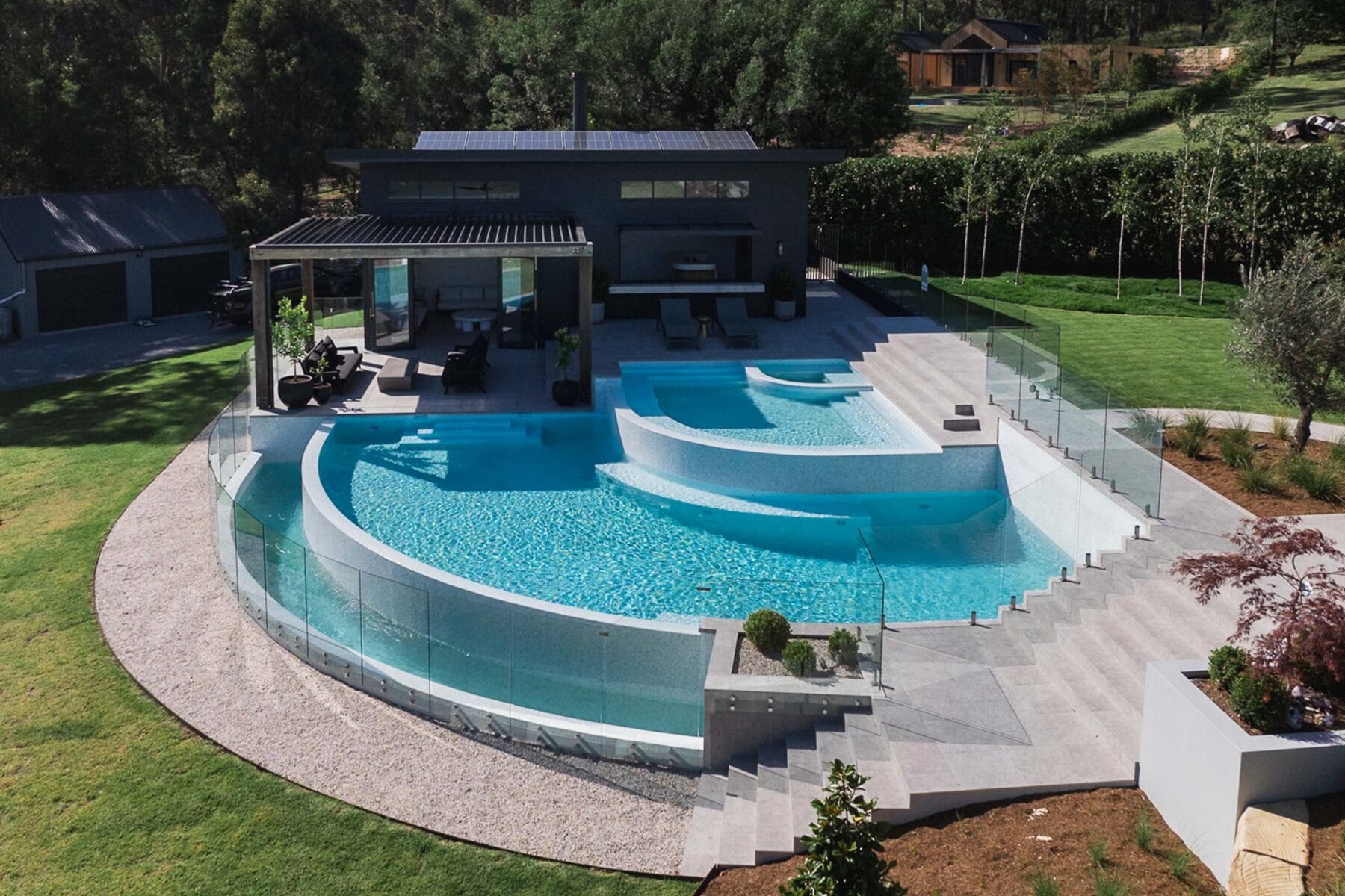Project Range (Mittagong, Southern Highlands, NSW) - pool area