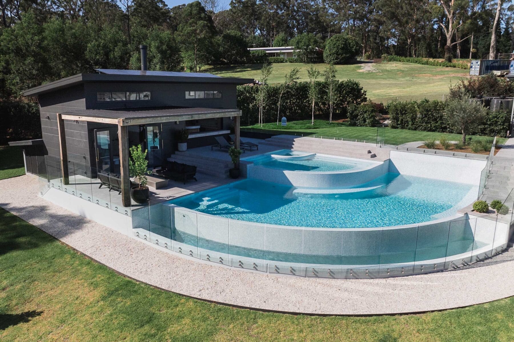 Project Range (Mittagong, Southern Highlands, NSW) - pool area